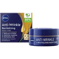 Nivea Anti-rimpel 55+ Revitaliserende Nachtverzorgingscrème 50 ml