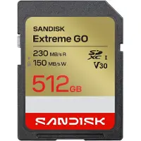 SanDisk Extreme GO SDXC 512GB 230MB/s