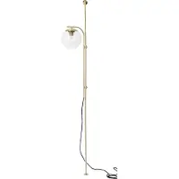 Hubsch Bubble Wand-/vloerlamp Helder/Brass