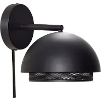 Hubsch Edge Wandlamp Zwart
