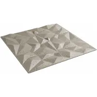 vidaXL Wandpanelen 24 st 50 x 50 cm Amethist Beton XPS Schuim
