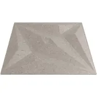 vidaXL Wandpanelen 48 st 50 x 50 cm Ster Beton XPS Schuim
