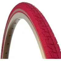 Dutch Perfect Reifen 28 x 1,40" / 40-622 met anti-lek bescherming - Roze met reflecterende elementen