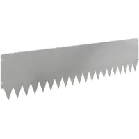 vidaXL Gazonrand 10 st 103 x 25 cm Staal Zilverkleurig