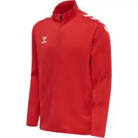 Hummel Sportsweatvest rood / wit