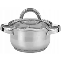 Tadar Roger Inductiepan Staal 22cm 4L met deksel
