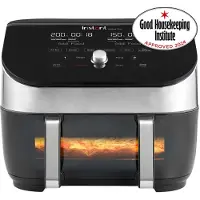 Instant Pot Heteluchtfriteuse, Vortex Plus 8.5 VersaZone Clear Cook, 1700 W, 6 functies, afneembare manden, SyncCook & Finish,