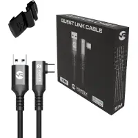 Vortex VortexVR 5m USB-A kabel met bevestiging voor Meta Link | voor Meta Quest 3 / 3S / 2