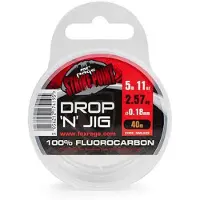 FOX Rage Strike Point Drop N Jig Fluorocarbon 0,20 mm 6,8 lb 40 m