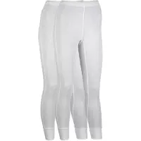 Avento Thermobroek - Dames - 2-Pack - Wit - Maat 42