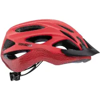Contec helm "Laska", verpakt in een beschermende doos, sportief, intens rood / zwart fluweel, maat S/M (54-58 cm)