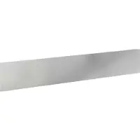 vidaXL Gazonrand 20 st 100 x 18 cm Staal Zilverkleurig