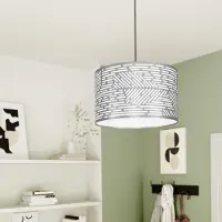 Inspire - Hanglamp 1 lamp - SLOTS - 1 x E27 60W - Ø38 CM - Metaal - Nikkel