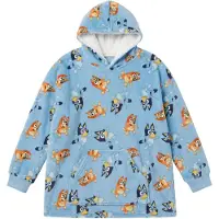 Blueys Hoodie deken - Voor kinderen - Blauw