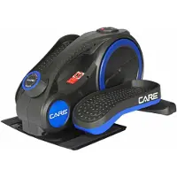 Care ELLIPTER - Handmatige mini-crosstrainer - 1,5 kg vliegwielmassa - 8 weerstandsniveaus - Zachte training voor thuisgebruik