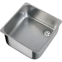 Autres Spoelbak Vierkant RVS