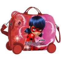 Miraculous Ladybug Reiskoffer Lady Bug - 40 x 32 x 20 cm - Rood