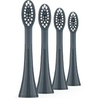 Ordo Sonic+ Charcoal Grey Opzetborstels - 4 stuks