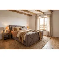 Beddenleeuw Boxspring Yara 180x200 | Tweepersoons | met Opbergruimte | Bed 180x200 |