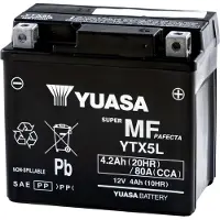 Yuasa Ytx5l Fa Agm-accu