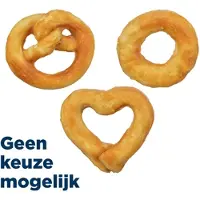 Trixie mini mix pretzel/hart/ring met collageen - 6 cm 20 gr 90 st - Hondensnack