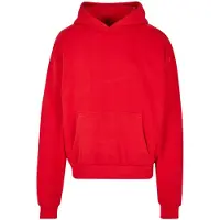 Build Your Brand BY162 Ultra Heavy Cotton Box Hoody - Rood
