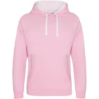 Just Hoods JH003 Varsity Hoodie - Roze