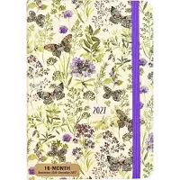 Peter Pauper Press Amethyst Butterflies Compact diary 16-mnds 2027