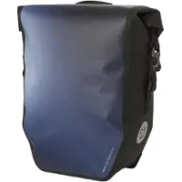 Agu Clean Shelter Fietstas Large – 100% Waterdicht – 21 liter – Gerecycled Materiaal – incl. Laptopvak 14 inch – Blauw Melange