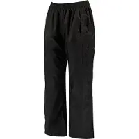 Regatta kids broek Pack It zwart Regenbroek Jongens/Meisjes Polyamide Effen - maat 128