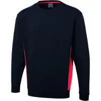 Uneek Uc217 Sweatshirt Bicolor Regular Fit | Maat: L
