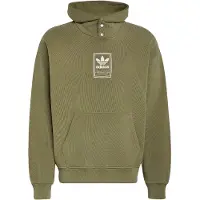 Adidas Sweatshirt 'Elevated' groen / wit