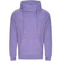 Just Hoods JH021 Cross Neck Hoodie