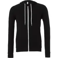 Canvas CV3739 Unisex Poly-Cotton Fleece Full-Zip Hoodie