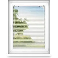 Fart Produkt time4blinds - Binnenjaloezieën Zonder Boren - Aluminium Jaloezieën - Aluminium Rolgordijnen voor Woonkamer, Slaapkamer, Keuken, Kantoor - met Koordgeleiders - Zilveren Glans, Rechts, 800x800