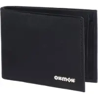 OXMOX portemonnee New Cryptan RFID Protect Pocketbörse Pure 2.0 Metal Square Black zwart