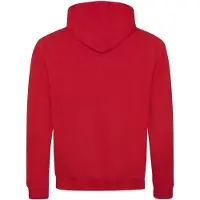 Just Hoods JH003 Varsity Hoodie - Rood
