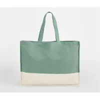 Westford Mill WM858 EarthAware Organic Contrast Shopper