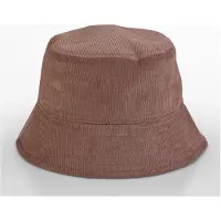 Beechfield EarthAware Organic Cord Bucket Hat - Redwood - S/M
