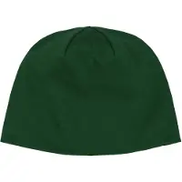 Neutral Interlock Beanie NE93051 - Bottle Green - One size