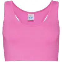 Awdis Women´s Cool Sports Crop Top JC017 - Electric Pink - XS