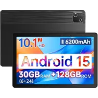 JENBIZZ G13 - Android 15 Tablet - 10.1 inch - 30(6+24)GB RAM/128GB ROM– 6200mAh - Zwart