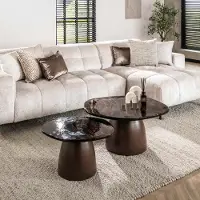 Hoyz Collection salontafel eclipse set-2 antiek finish