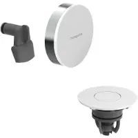 Hansgrohe afvoer- en overloopset, compleet, Exafill, chroom, hoogglans, 1 stuk.
