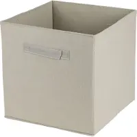DOCHTMANN Opbergbox voor Kallax, manchester, beige, 31x31x31 cm