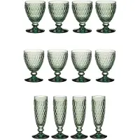Villeroy & Boch Wasser-, Wein- und Sektgläser Boston Coloured Set van 12