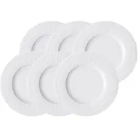 Villeroy & Boch Dinerbord Cellini Wit (6-delig)