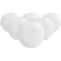 Villeroy & Boch Ontbijt-/ Dessertbord Pura Wit Ø22 cm (Set van 6)