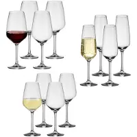 Villeroy & Boch Wein- und Sektgläser Voice Basic Set van 12