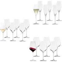Stölzle Wein- und Sektgläser Quatrophil Set van 18